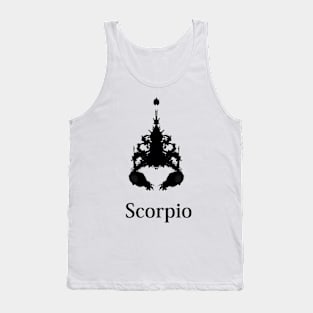 Scorpio Inkblot Test Tank Top